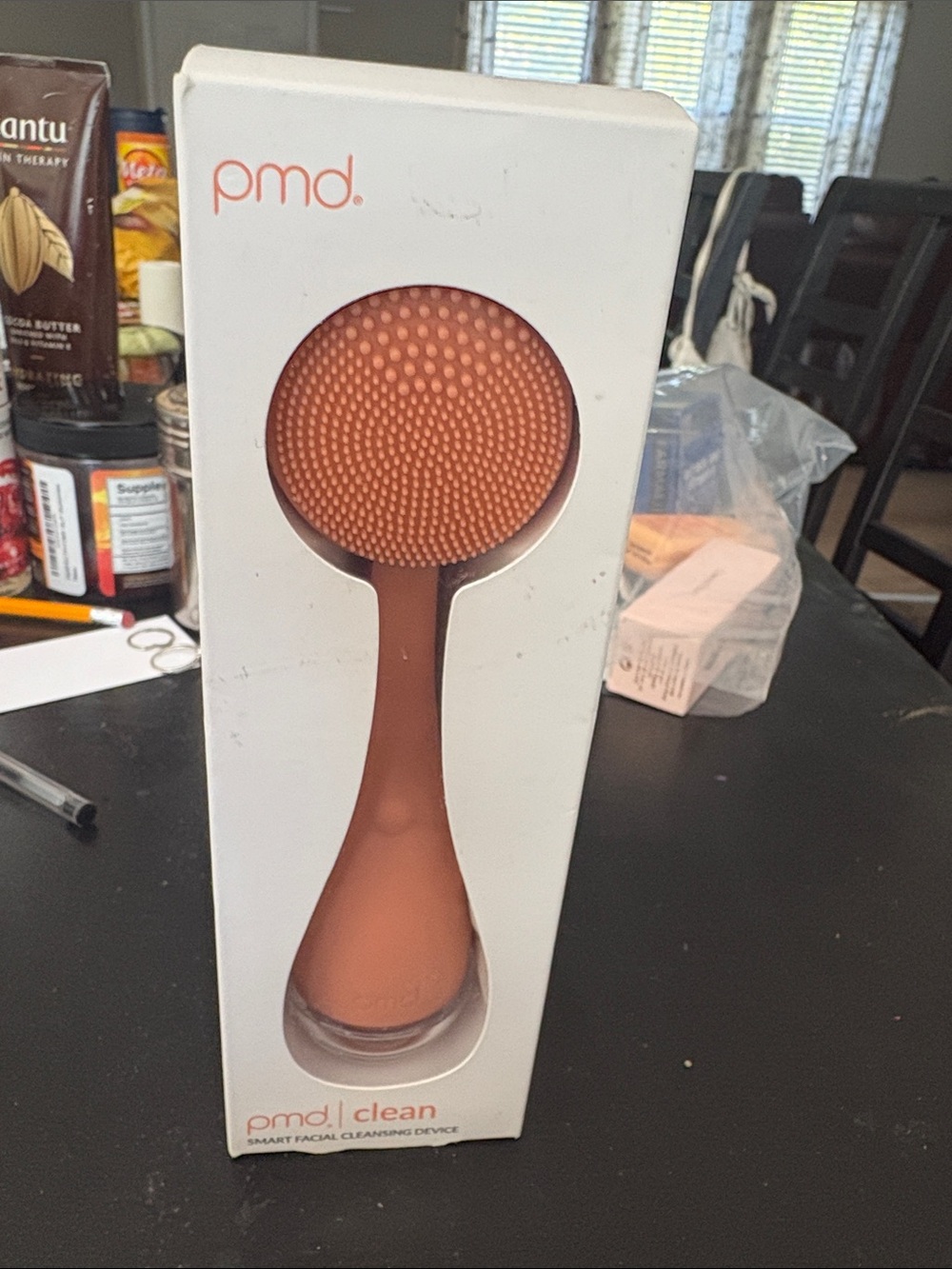 PMD Clean Facial Cleansing Device - Terracotta Orange